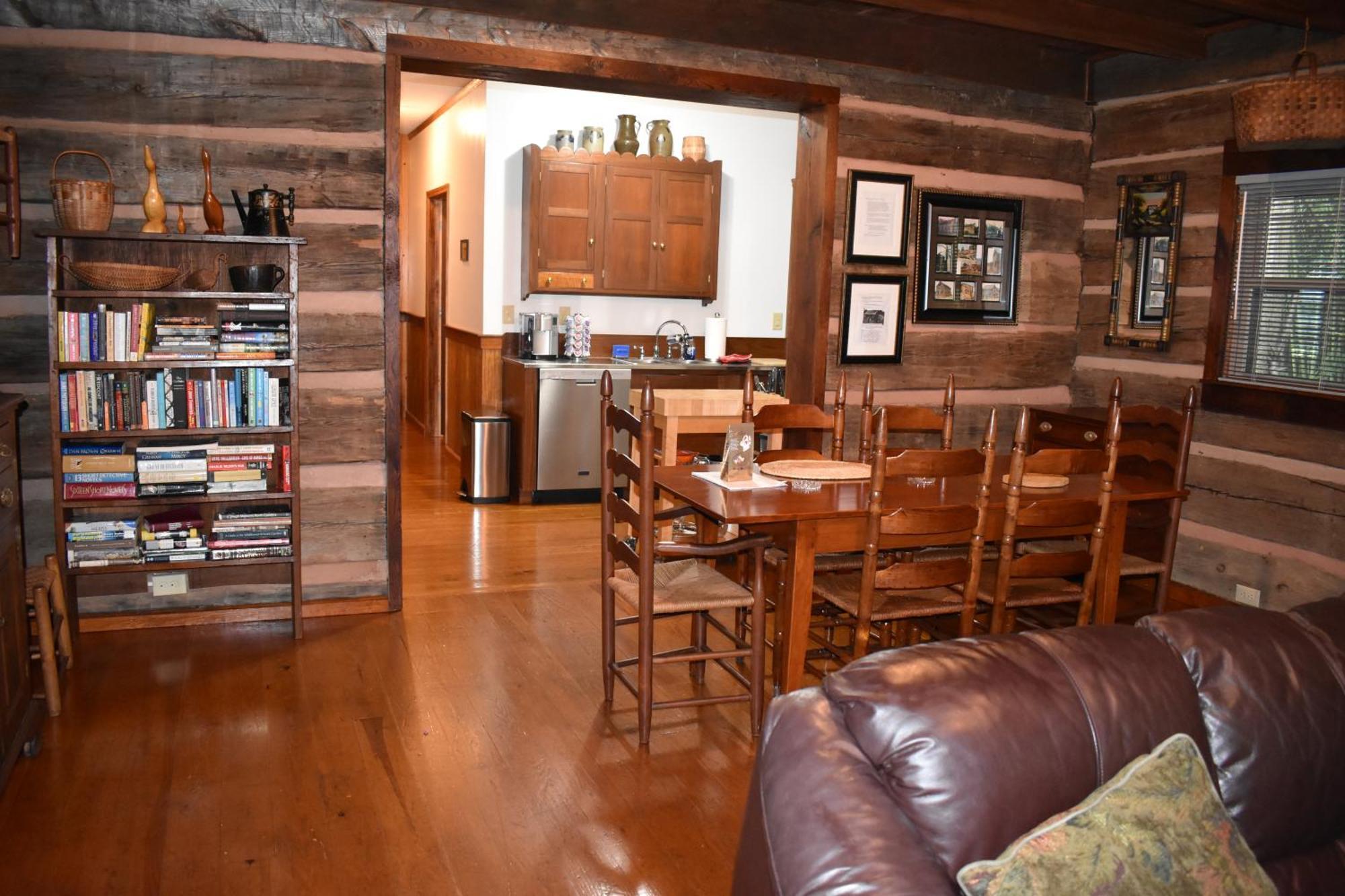 Restored1850S Log Cabin, With Gazebo And Gardens! 1 Mile To Downtown Weaverville Ngoại thất bức ảnh