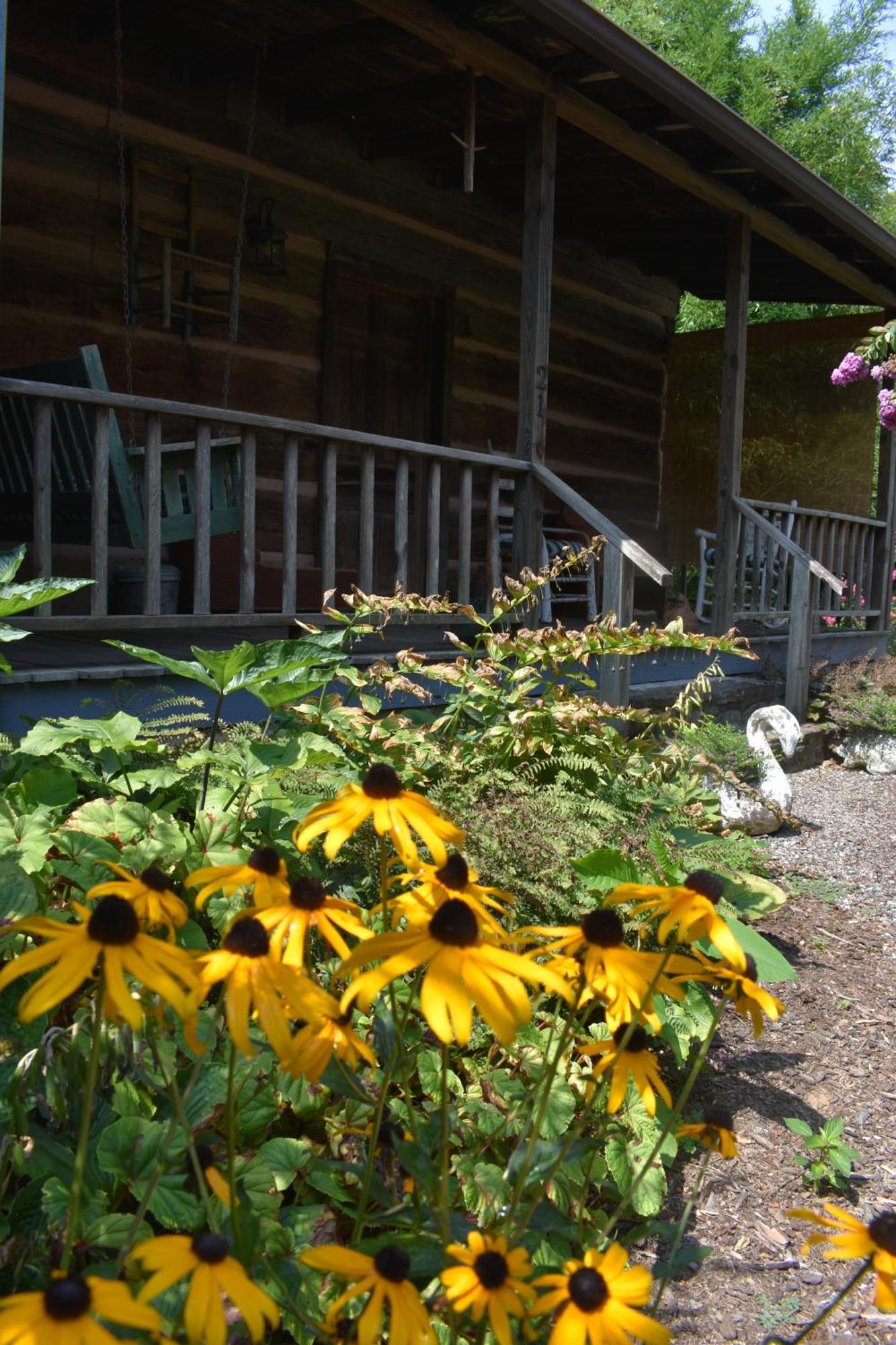 Restored1850S Log Cabin, With Gazebo And Gardens! 1 Mile To Downtown Weaverville Ngoại thất bức ảnh