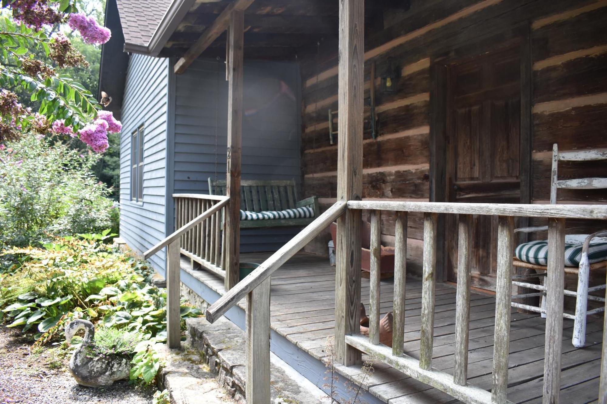 Restored1850S Log Cabin, With Gazebo And Gardens! 1 Mile To Downtown Weaverville Ngoại thất bức ảnh